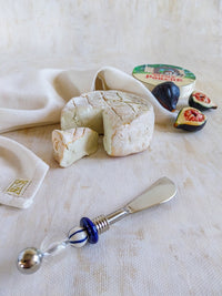 Butter Knife with Blue and White Beads for Butter, Soft Cheese or Dips - Zapurah - Home Decor - www.zapurah.com