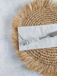 Bread Knife Deluxe Beaded with White Beads for cutting bread, cake, pastry and pies - Zapurah - Lifestyle - www.zapurah.com