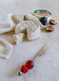 Butter Knife with Red Beads for Spreading Butter, Soft Cheeses or Dips - Zapurah - Lifestyle - www.zapurah.com