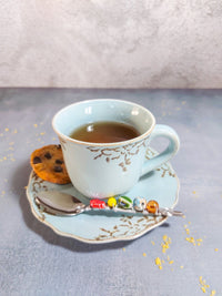 Dessert Spoons with Multi Color Beads for Coffee, Tea, Jam, Honey, Sauces or Sugar - Zapurah - Home Decor - www.zapurah.com