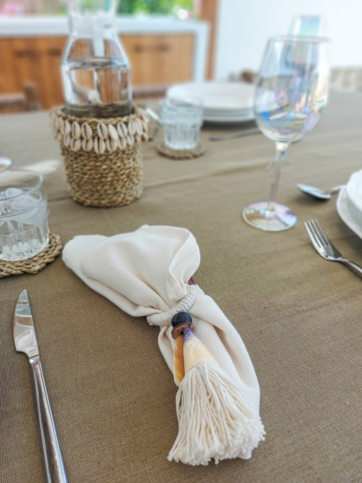 Cloth Napkins Set of 4 from Reusable Natural Cotton - Zapurah - Home Decor - www.zapurah.com
