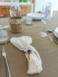 Cloth Napkins Set of 4 from Reusable Natural Cotton - Zapurah - Home Decor - www.zapurah.com