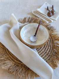Cloth Napkins Set of 4 from Reusable Natural Cotton - Zapurah - Home Decor - www.zapurah.com