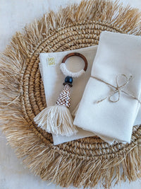 Cloth Napkins Set of 4 from Reusable Natural Cotton - Zapurah - Home Decor - www.zapurah.com