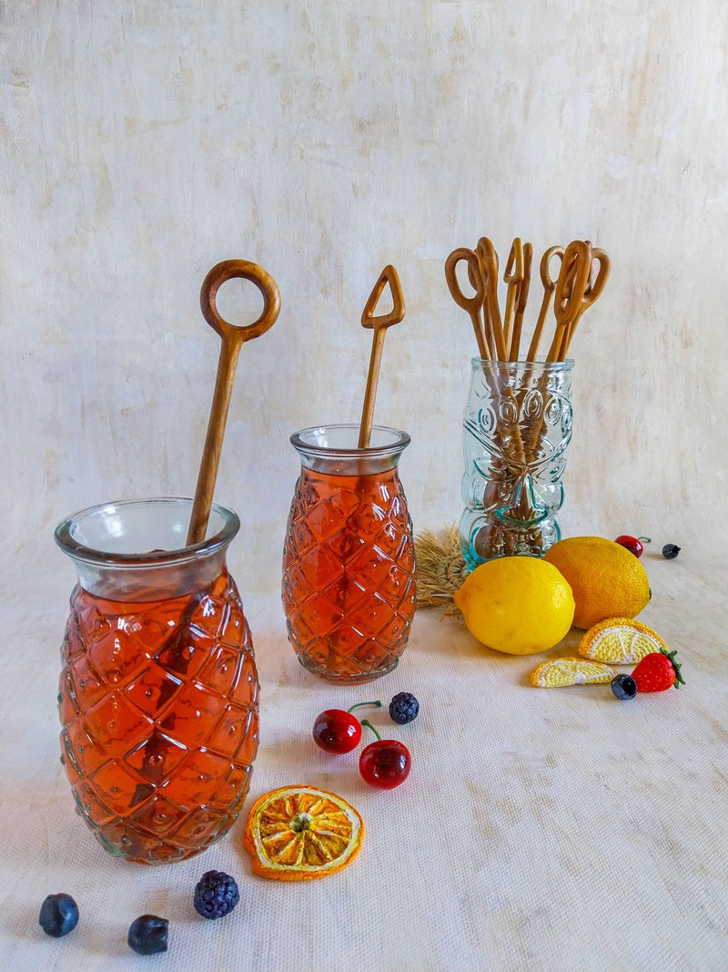 Wooden Cocktail Stirrers for Cocktails, Summer Drinks, Coffee, Tea or other Drinks - Zapurah - Table Decor - www.zapurah.com