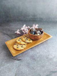 Wooden Serving Tray for serving summer drinks, tea, coffee, fruits, pastries, snacks - Zapurah - Lifestyle - www.zapurah.com