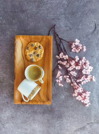 Wooden Serving Tray for serving summer drinks, tea, coffee, fruits, pastries, snacks - Zapurah - Lifestyle - www.zapurah.com