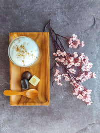 Wooden Serving Tray for serving summer drinks, tea, coffee, fruits, pastries, snacks - Zapurah - Lifestyle - www.zapurah.com
