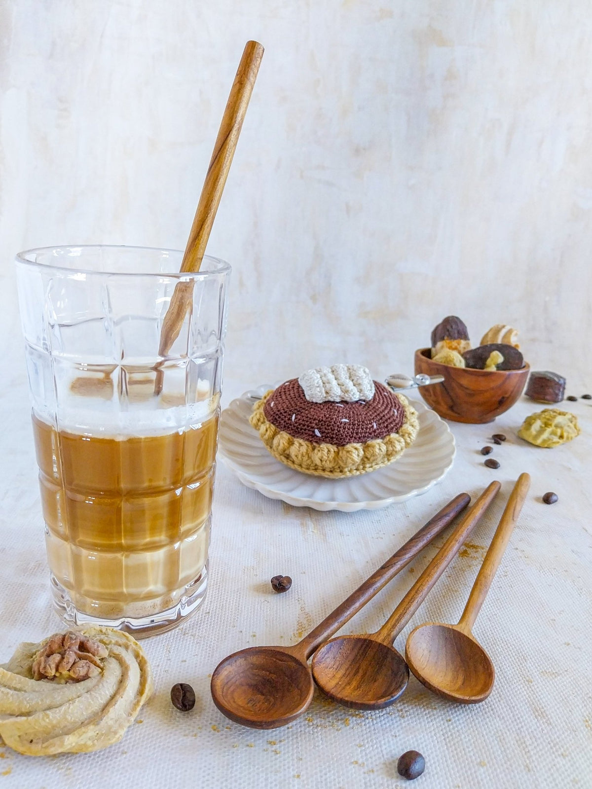 Wooden Mixing Spoon, 16.5 Inch Long Hndled Wooden Kuwit | Ubuy